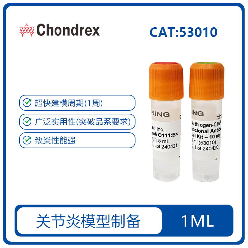 五克隆合劑 CAIA 模型誘導(dǎo)